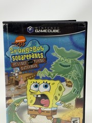 SpongeBob Revenge of the Flying Dutchman Nintendo GameCube Game + Case Mint Disc