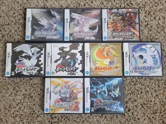 Pokemon games Nintendo DS Series 9 Types Japanese Ver. w/game & case *US SELLER*