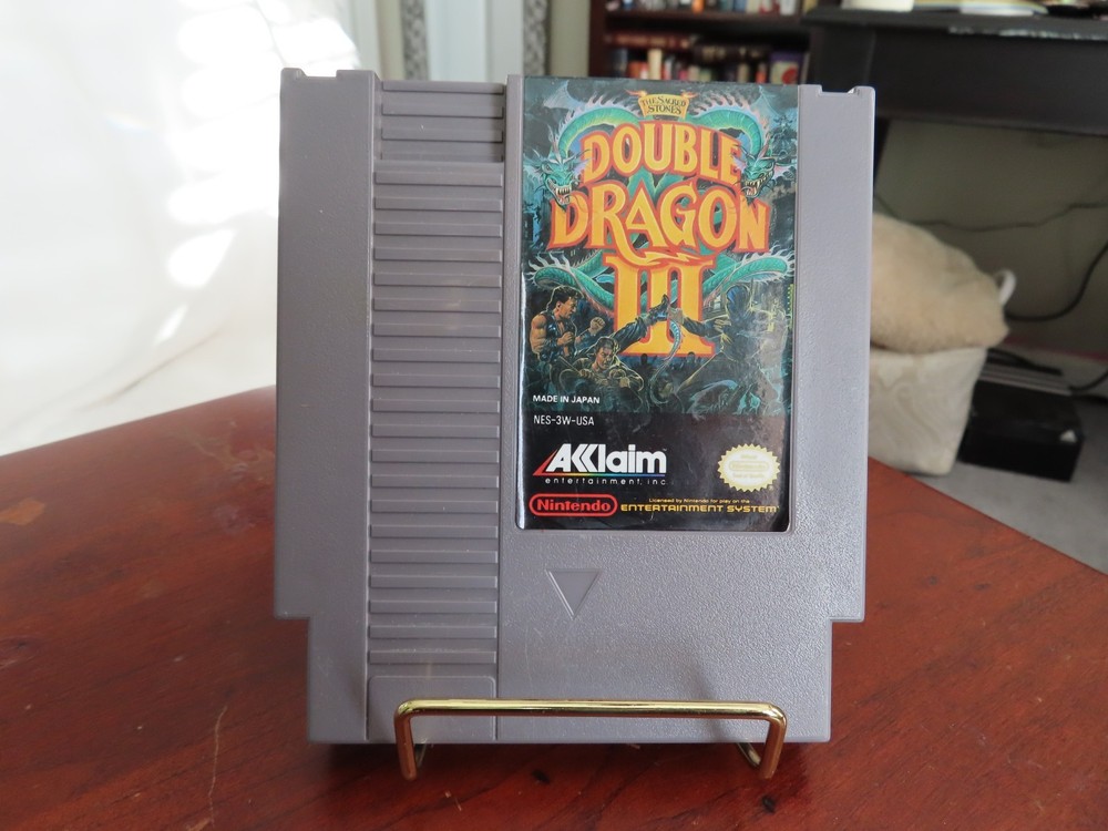 Double Dragon III and Dragon Power NES Cartridge ONLY Action Martial Arts