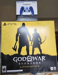 God of War Ragnarök Jotnar Edition Bundle With Limited Edition Controller Ps5