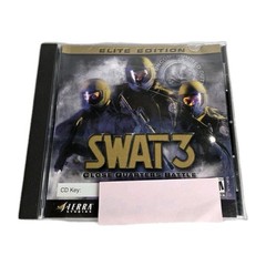 SWAT 3 Elite Edition PC Video GAME Close Quarters Battle SHOOTER 2000 Sierra VGC