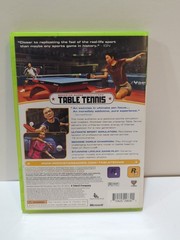Rockstar Games Presents Table Tennis (Microsoft Xbox 360, 2006) Complete, tested