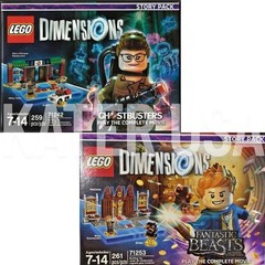LEGO Dimensions Ghostbusters + Fantastic Beasts Story Pack Brand New