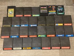 Lot of 30 Intellivision Games Untested Authentic OEM He-Man AD&D Thunder Castle