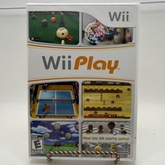 Wii Play – Nintendo Wii Brand New Factory Sealed (small tear on back)