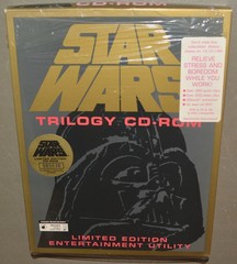 STAR WARS CD-ROM – Trilogy Entertainment Utility 1995 – LucasArts