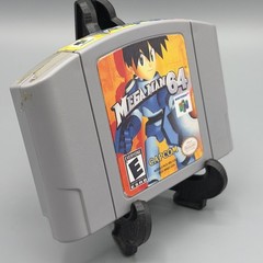 Mega Man 64 Nintendo 64 N64, 2001 Authentic & Tested First Print⭐️ Blockbuster