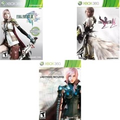 Final Fantasy XIII (Platinum) + XIII-2 + Lightning Returns: XIII Xbox 360 New