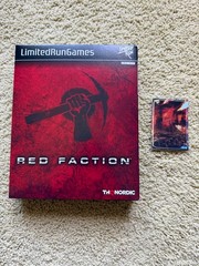Red Faction Classic Edition PS4 LRG Limited Run #281 CIB Trading Card Included