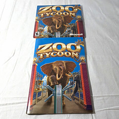 Microsoft Zoo Tycoon (PC) CD-ROM Manual Included Simulation E Everyone