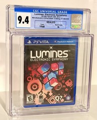Lumines: Electronic Symphony PlayStation Vita CGC Graded 9.4 B+ Brand New Sealed