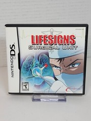 Lifesigns Surgical Unit (Nintendo DS) Authentic CIB Tested *Clean Condition!*