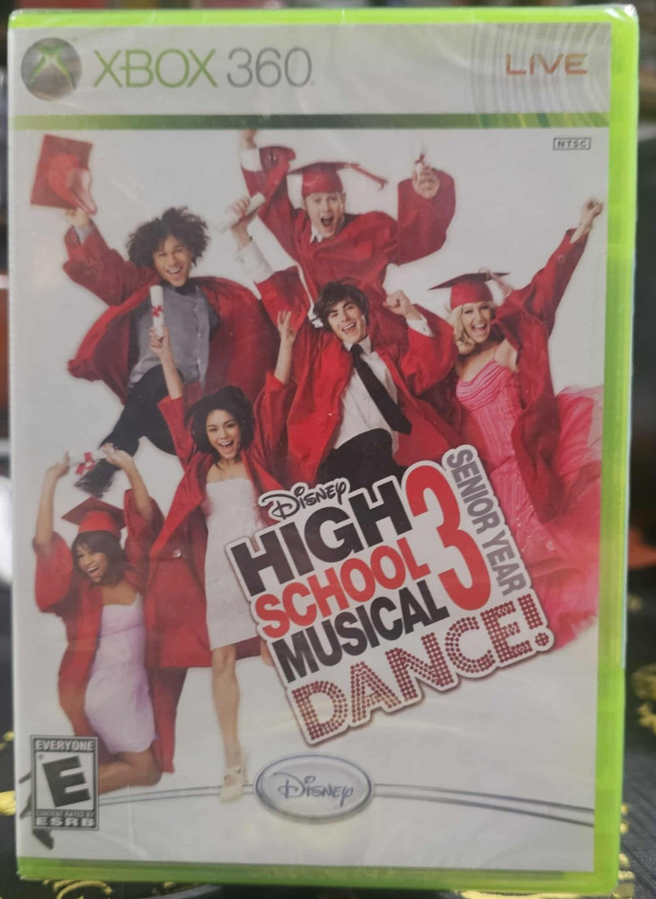 High School Musical 3: Senior Year Dance (Microsoft Xbox 360) Brand New & Sealed