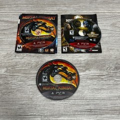 Mortal Kombat Komplete Edition DC Universe PS3 Disc Only Manual 3 Game Bundle
