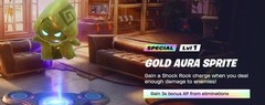 Battle Royale Special Gold Aura Sprite