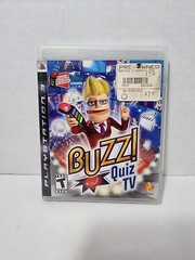 Buzz! Quiz TV (Sony PlayStation 3, PS3, 2008) *COMPLETE GAME, NO BUZZERS*
