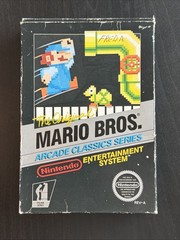 Original Mario Bros. Arcade Classics Series (Nintendo NES, 1985) No Manual
