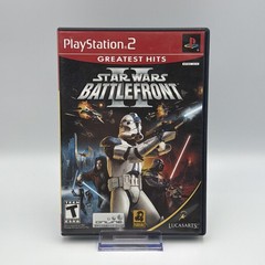 Star Wars: Battlefront II Greatest Hit With Manual (PlayStation 2, 2005) Mint 🔥