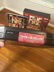 Fire Suplex 3 Count Bout SNK NEO GEO AES NTSC Japan COMPLETE TESTED WORKING