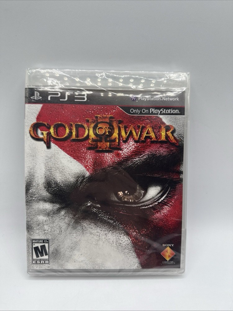 God of War III 3 Sony PlayStation 3 PS3 Factory Sealed Brand New Authentic