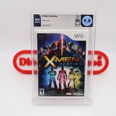 Nintendo Wii XMEN / X-MEN: DESTINY – WATA GRADED 9.8 A++! NEW & Factory Sealed!