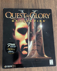 Quest for Glory V: Dragon Fire Sierra FX Lori Ann Cole BOX ONLY