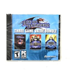 AGE OF WONDERS 1, 2, and Shadow Magic 3 Game Bundle 2019 PC CD-ROM