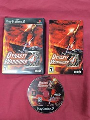 Dynasty Warriors 4 (Sony Playstation 2, 2003) Complete with Manual