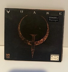 Quake Episode 1 PC Computer Game 1996 CD-ROM ID Software Vintage