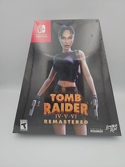 LRG Tomb Raider IV-VI Remastered LIMITED Collectors Edition SWITCH 1, SEALED