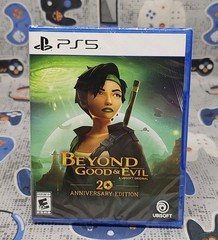 Beyond Good and Evil 20th Anniversary Edition Playstation 5 Ps5 LRG #110 NEW