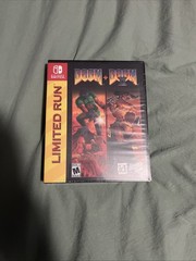 Sealed Doom 1 And 2 Limited Run Games Retail Store 10 Year Anniversary Cover