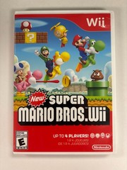 Case and Manual Only NO GAME New Super Mario Bros Wii Nintendo Wii Authentic
