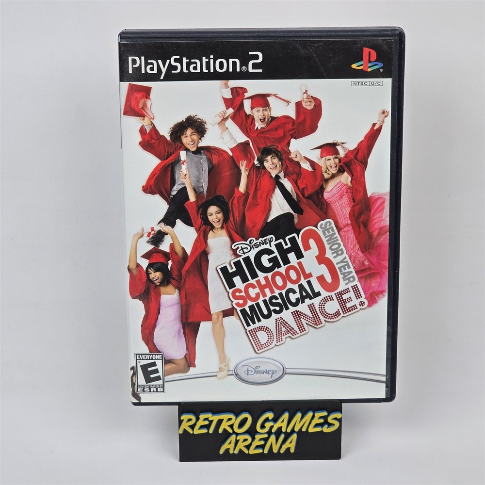 Disney High School Musical 3: Senior Year Dance (PlayStation 2 PS2) CIB COMPLETE