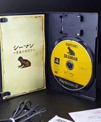 Seaman w/ USB Mic Controller in Big Box PS2 Playstation 2 ASCII Japan Import