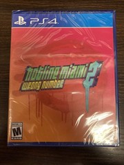 Hotline Miami 2 Wrong Number Sony PlayStation 4 PS4 New Sealed Serial #10 / 2000
