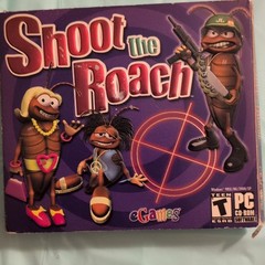 eGames Shoot the Roach PC Shooter 2005 Animated Blood Cartoon Violence Teen