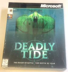 DEADLY TIDE Microsoft Windows 95 Big Box CD-ROM PC Video Game BRAND NEW~ SEALED!