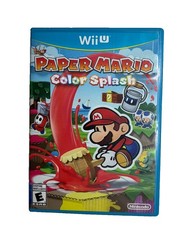 Paper Mario Color Splash (Nintendo Wii U, 2016)