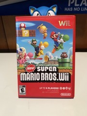 New Super Mario Bros. Wii Nintendo Wii 2009 Cib Complete Excellent Condition #2