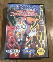 NBA All-Star Challenge (Sega Genesis) Great Cond CIB Complete &Tested Ships Fast