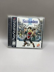 Suikoden II PS1 Complete CIB Black Label w/ Registration Card Mint Condition