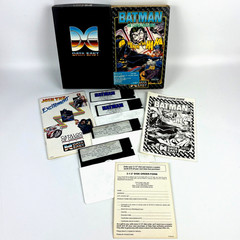 Batman The Caped Crusader 1988 Computer Game IBM PC/XT/AT w/ Original Paperwork