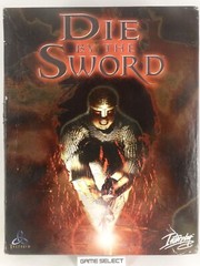 DIE BY THE SWORD PC COMPUTER CD-ROM BIG BOX ORIGINAL COMPLETE