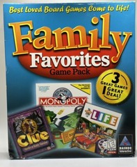 Family Favorites 3 Great Games PC Game Big Box