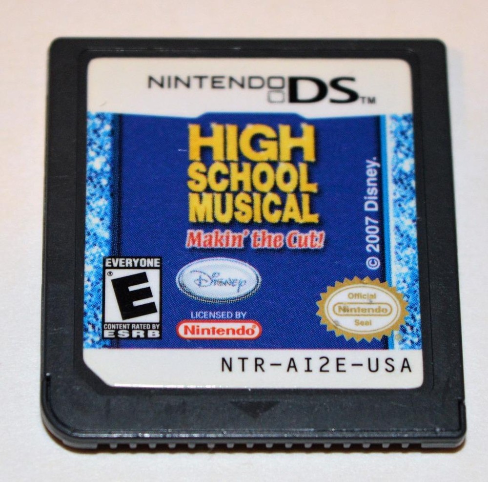 DISNEY HIGH SCHOOL MUSICAL: MAKIN’ THE CUT NINTENDO DS GAME 3DS 2DS LITE DSI XL