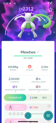 Pokemon Shiny Mewtwo ! Registered or Unregistered ! 30 Days Friendship !! Go