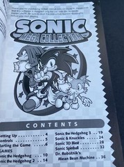 Sonic Mega Collection (Nintendo GameCube, 2002) AUTHENTIC MANUAL ONLY