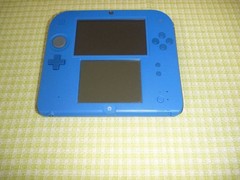 Nintendo 2DS Handheld Console Blue A Button Response Issue Some Scratches