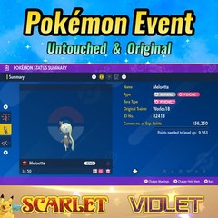 Meloetta Event | Worlds 2018 Championship | Pokémon Scarlet & Violet | UNTOUCHED